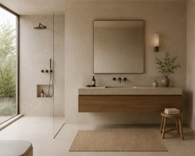 Considered interior detail